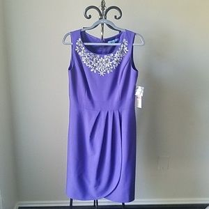 NWT Antonio Melani Embellished Dress